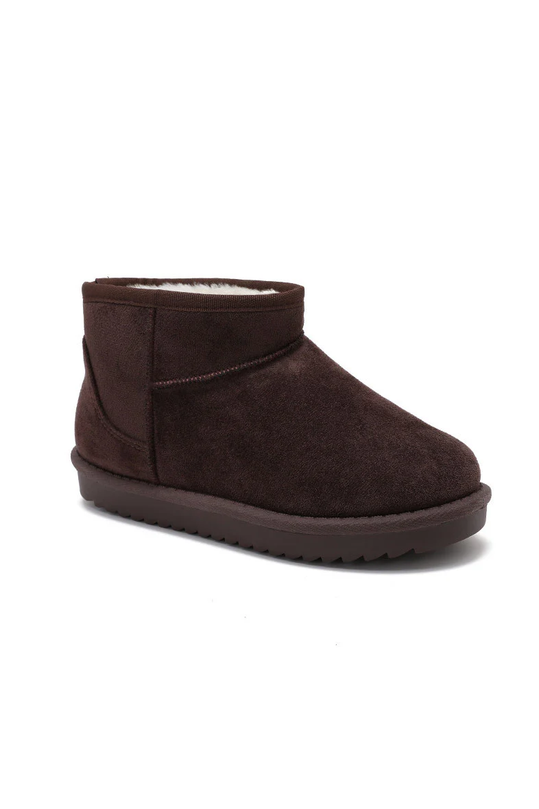 Addison Chocolate Suedette Mules - Enricherlife