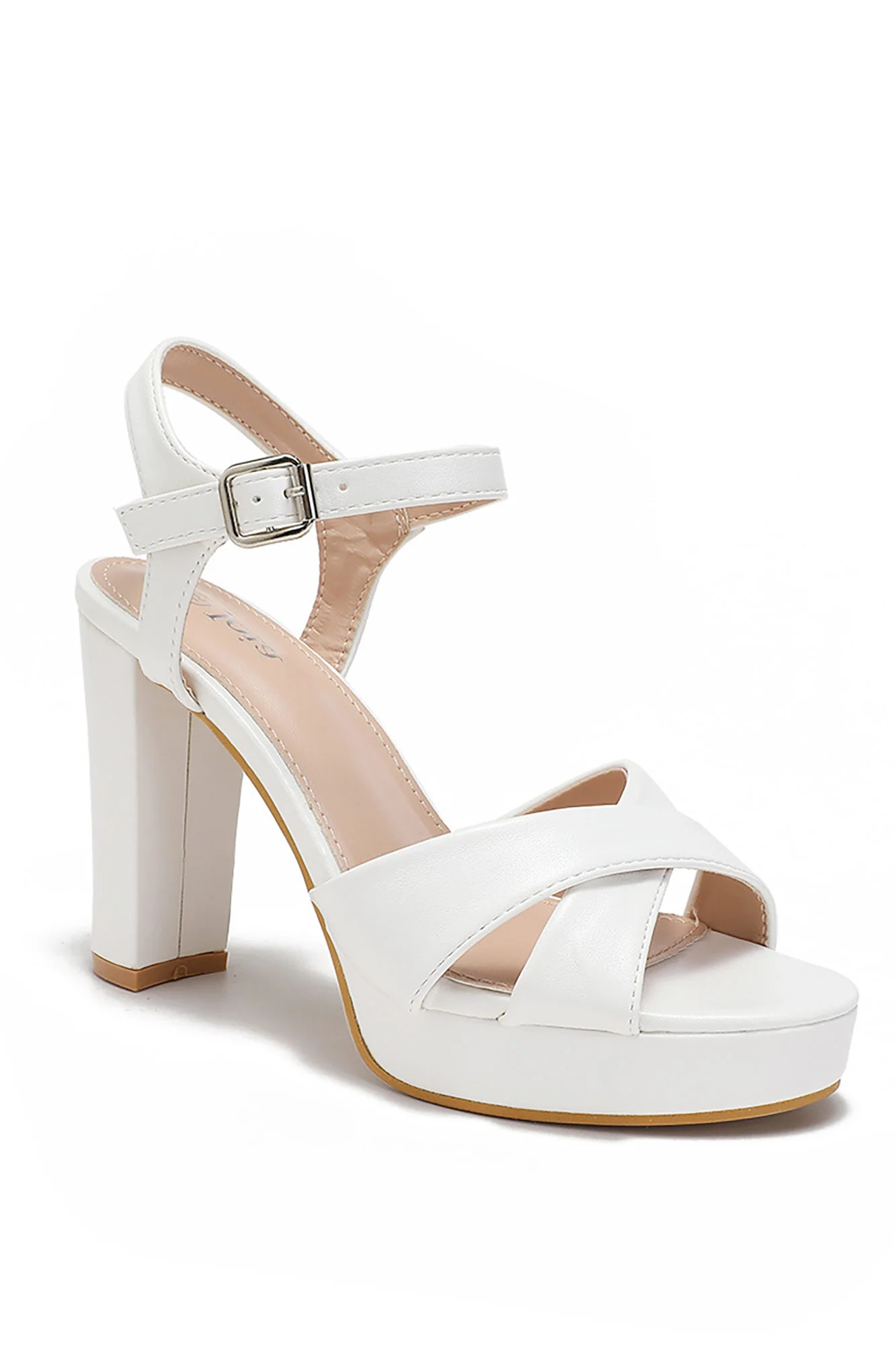 Betty White PU Platform Heels - Enricherlife