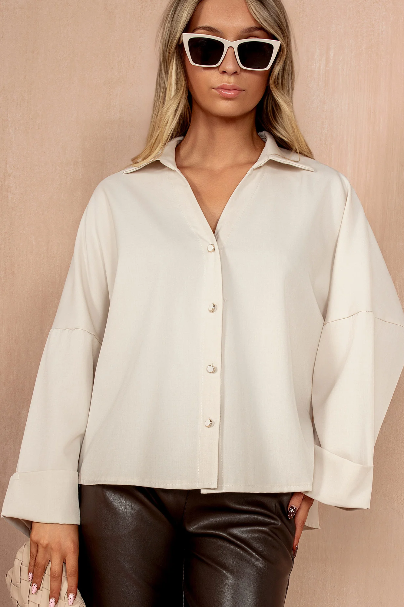 Val Stone Oversized Shirt - Enricherlife